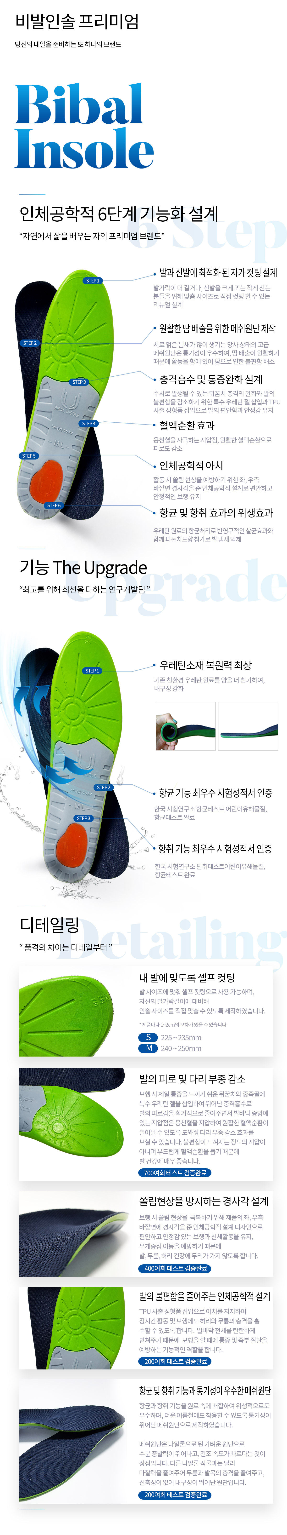 비발인솔 여성용 깔창 우먼 인솔